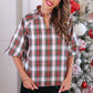 PREORDER- Donna Top- Plaid