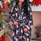 PREORDER- Legacy Lounge Robe- Black Christmas Treats
