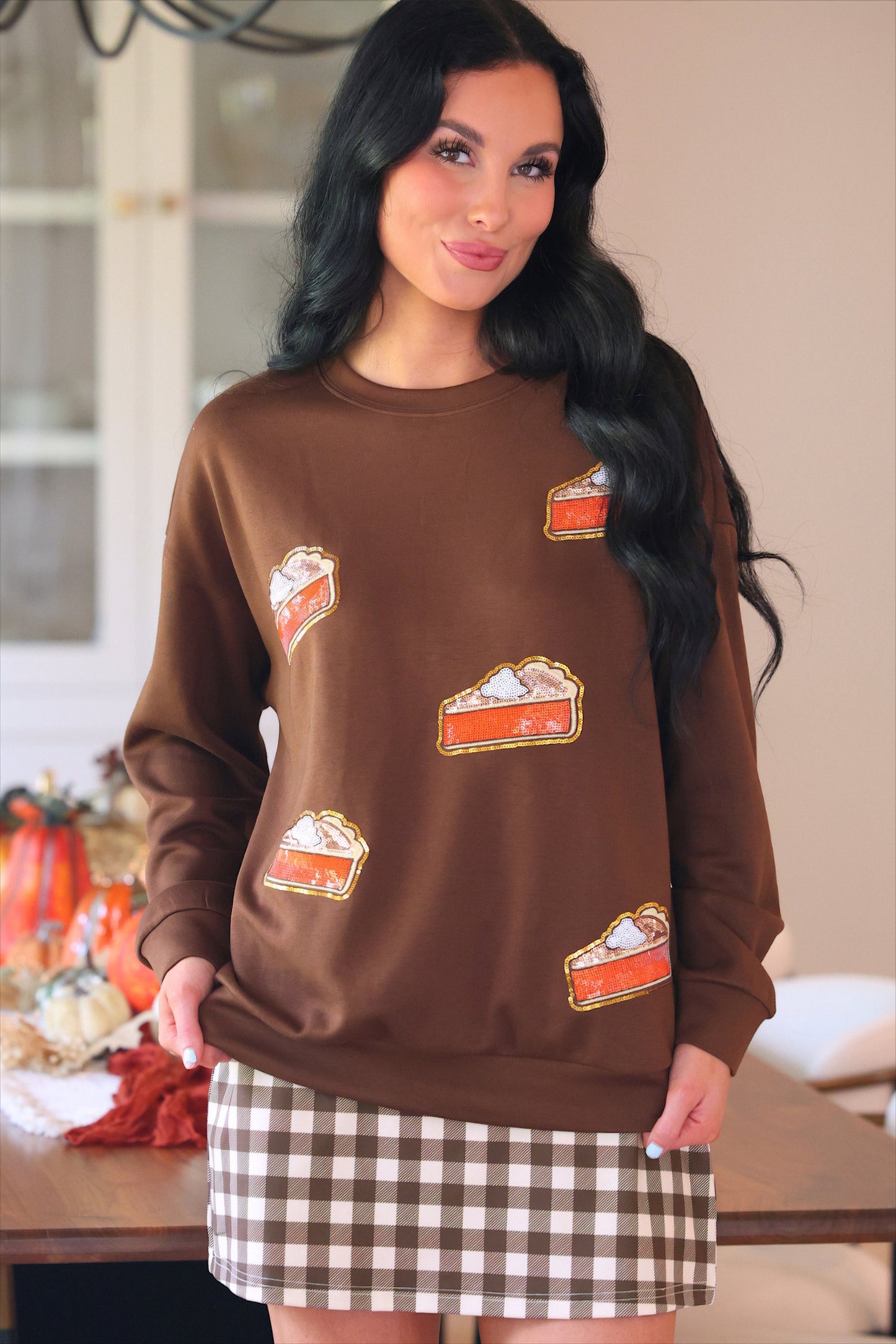 PREORDER- Sweet as Pumpkin Pie Luxe Pullover