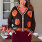 PREORDER- Pumpkin Patch Cardigan