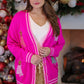 PREORDER- Tinsel Trees Relaxed Cardigan