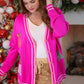 PREORDER- Tinsel Trees Relaxed Cardigan