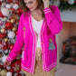 PREORDER- Tinsel Trees Relaxed Cardigan
