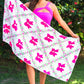 PREORDER- Pretty Lattice Bow Towel