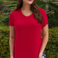 PREORDER- Jess Lea Basic Tee- Red