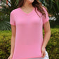 PREORDER- Jess Lea Basic Tee- Light Pink