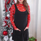 PREORDER- Rory Ribbed Jumper Dress- Black
