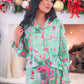 PREORDER- Decked in Ornaments Ruffle Pajama Set