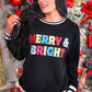 PREORDER- Merry & Bright Foil Pullover