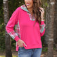 PREORDER- Juniper Plaid Pullover- Pink