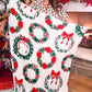PREORDER- Ribbon Wreath Blanket