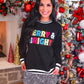 PREORDER- Merry & Bright Foil Pullover