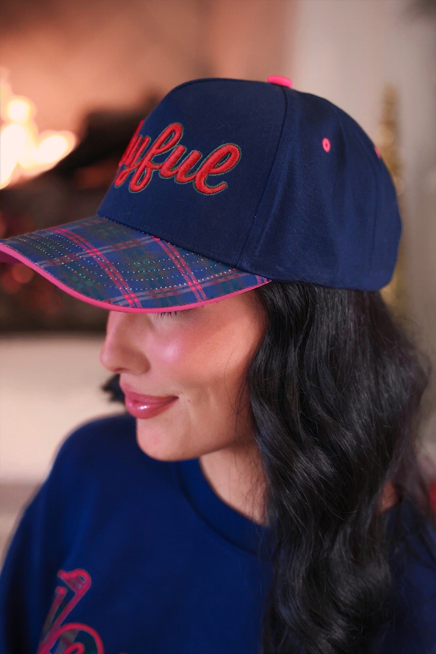 PREORDER- Joyful Plaid Hat
