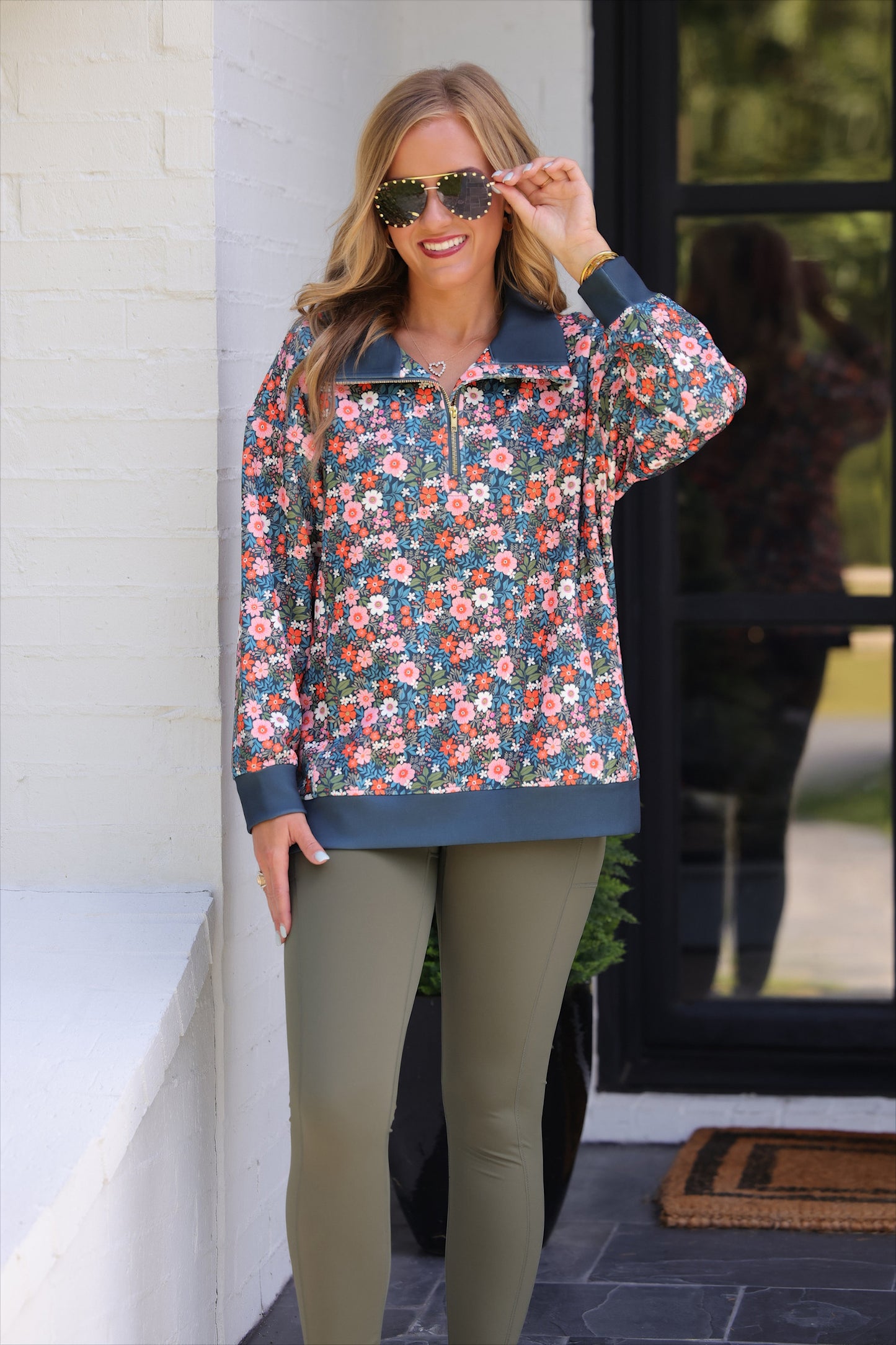 PREORDER- High Waisted Pocket Compression Leggings- Olive