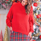 PREORDER- Sweet As Sugar Sweater- Red
