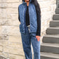 PREORDER- Refined Denim Puffer Vest
