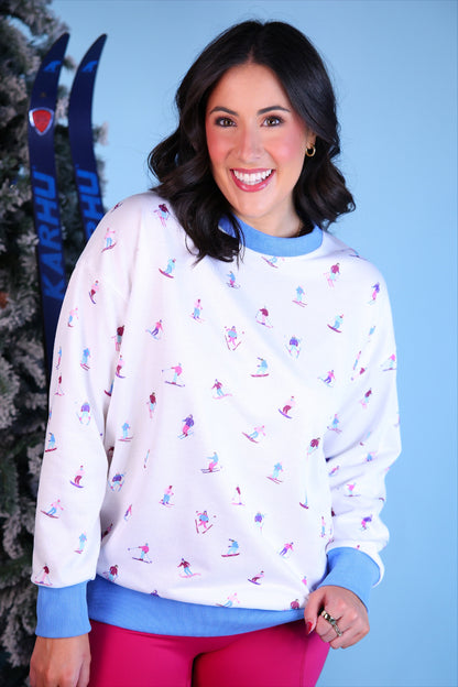 PREORDER- Let's Go Skiing Pullover