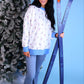 PREORDER- Compression Flared Leggings- Icy Gray