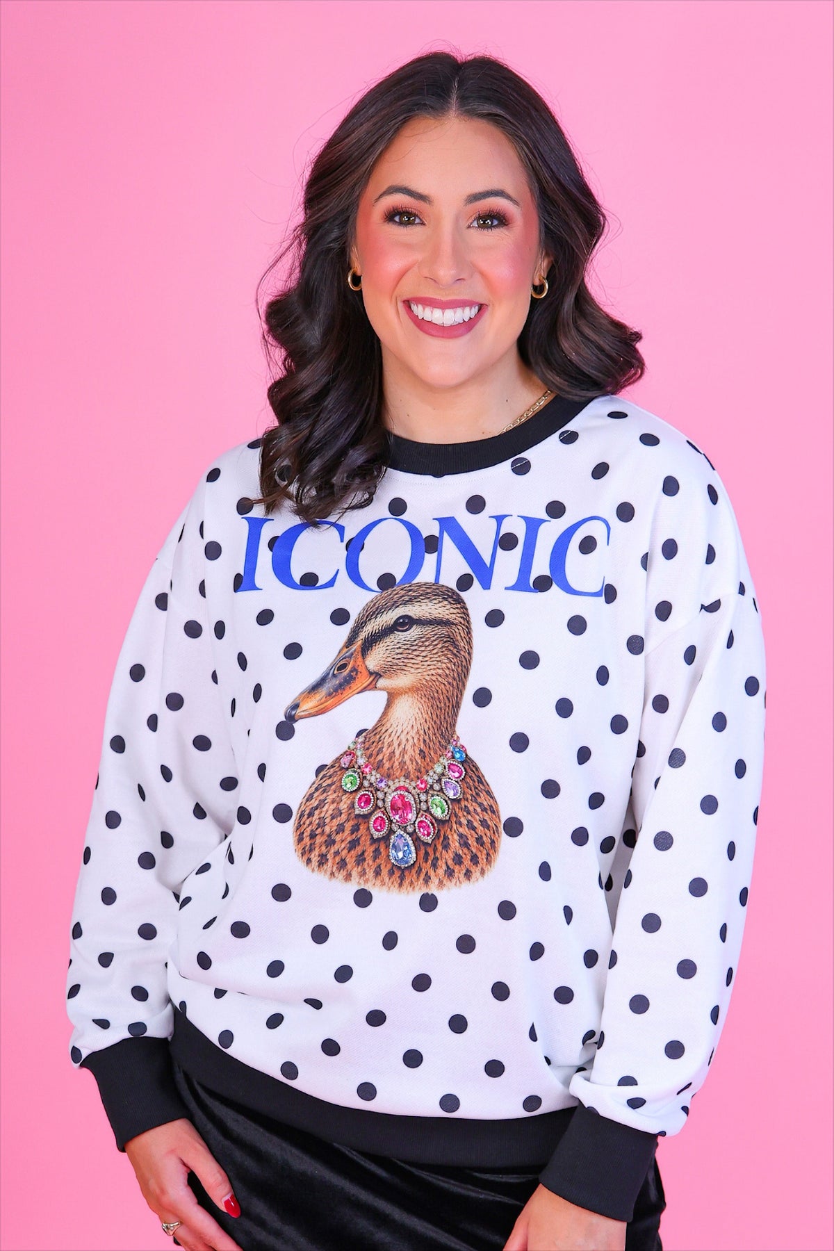 PREORDER- Pretty Wild Pullover- Iconic Duck