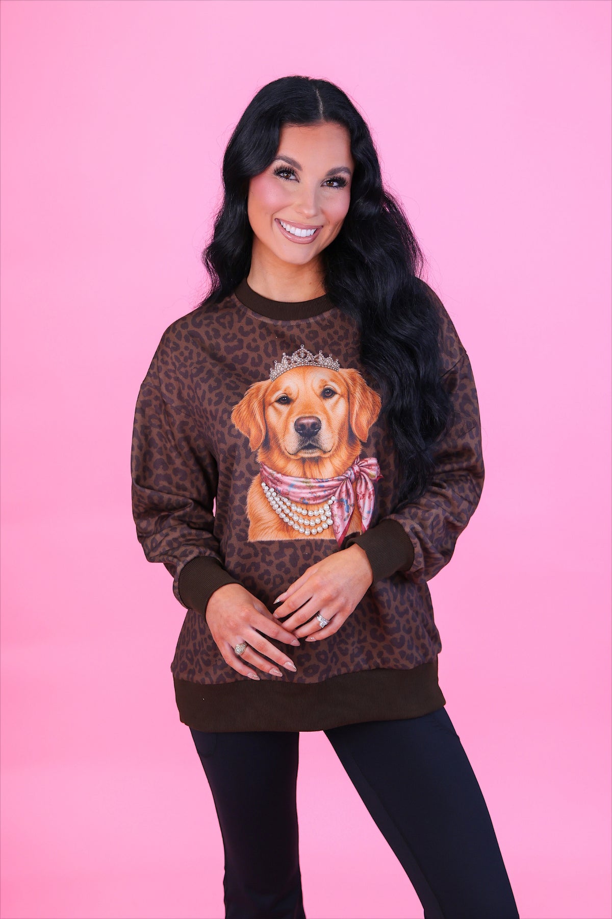 PREORDER- Pretty Wild Pullover- Golden Girl