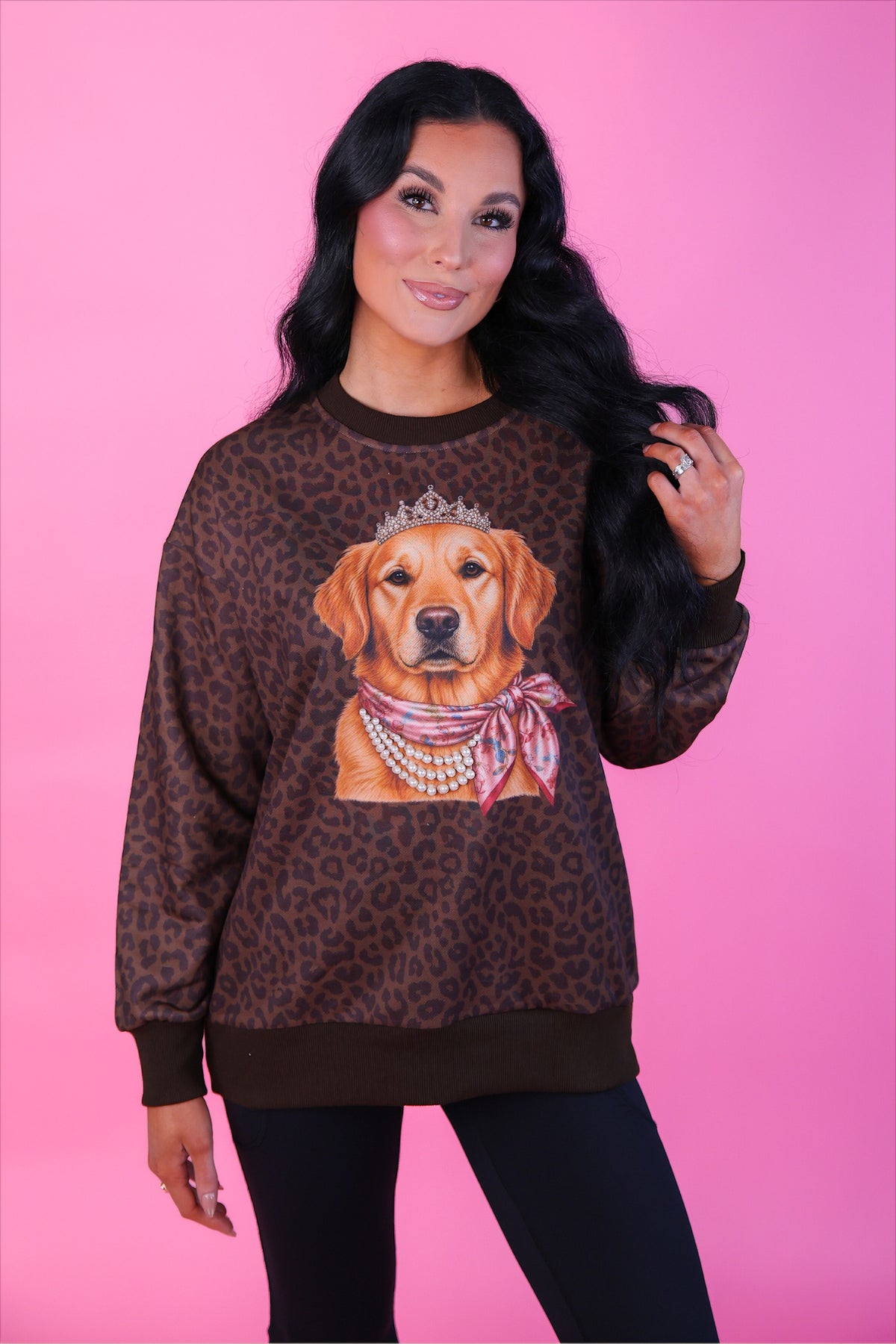 PREORDER- Pretty Wild Pullover- Golden Girl