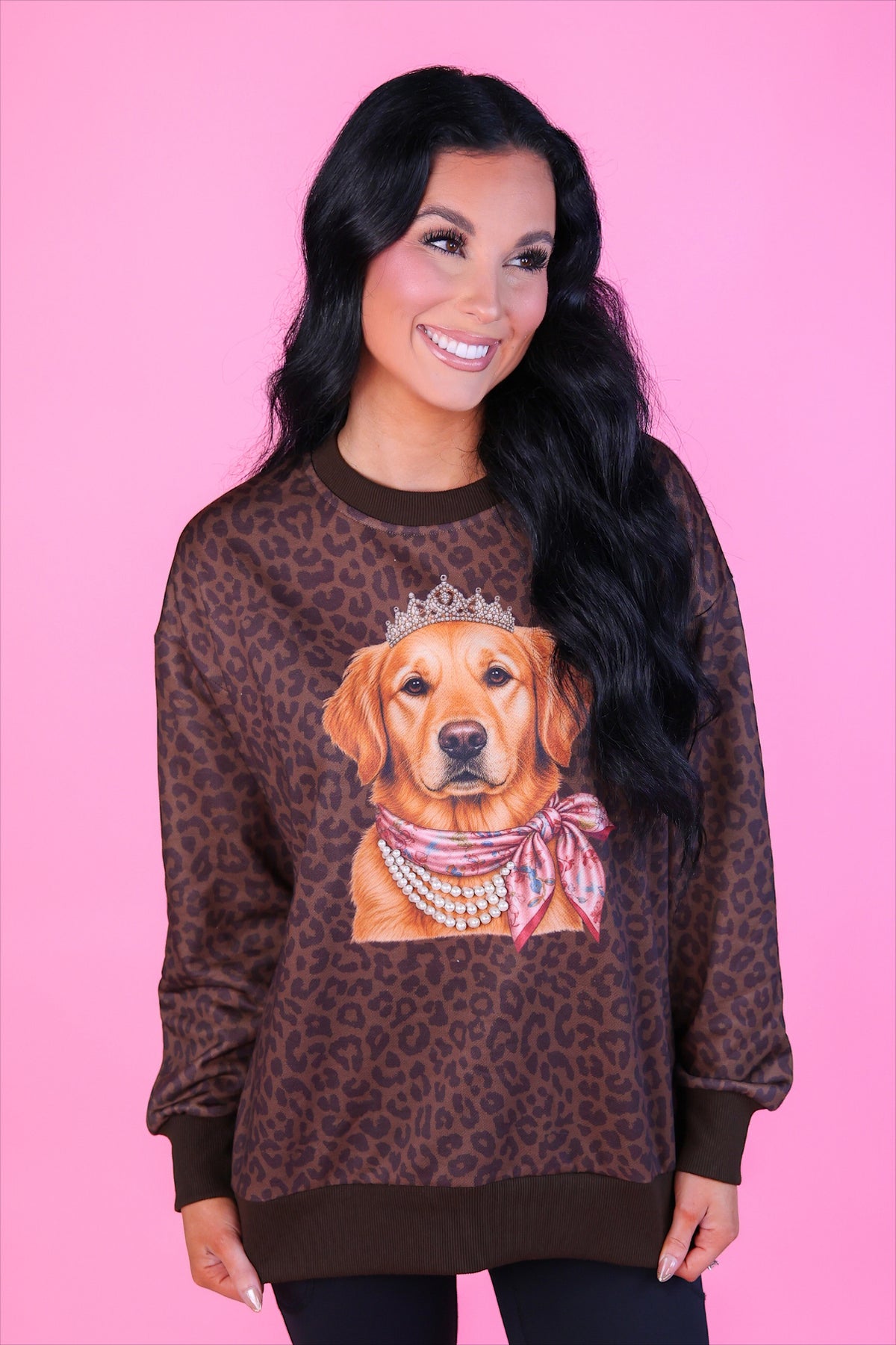 PREORDER- Pretty Wild Pullover- Golden Girl