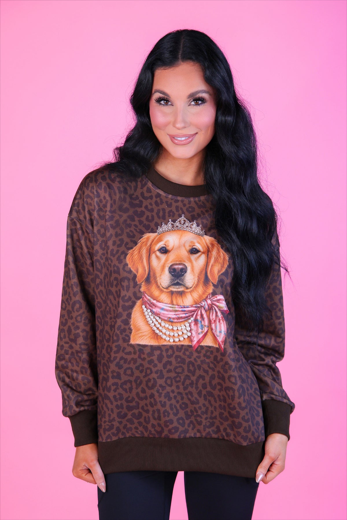 PREORDER- Pretty Wild Pullover- Golden Girl