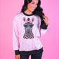 PREORDER- Pretty Wild Pullover- Sassy Stripes