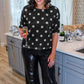 PREORDER- Bring the Sparkle Sequin Pants- Black