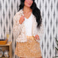 PREORDER- Feather and Shine Jacket- Cream