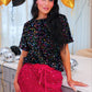 PREORDER- Velvet Hour Sequin Skort- Pink