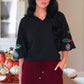 PREORDER- Well Loved Ribbed Skort- Burgundy