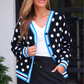 PREORDER- Polka Dot Knit Cardigan