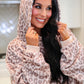 Cozy Blanket Hoodie- Bella Leopard