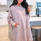 Cozy Blanket Hoodie- Bella Leopard