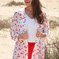 PREORDER- Breezy Tunic Top- Cherry Pop