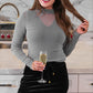 PREORDER- Keigan Mesh Top- Silver Glitter