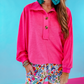 Harper Button Top