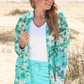Breezy Tunic Top- Coastal Vista