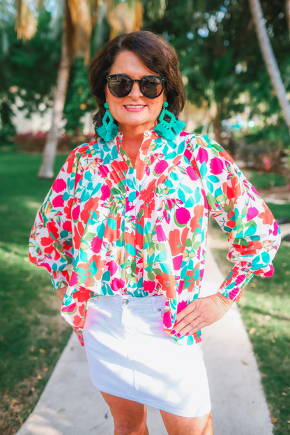 Katie Button Up Blouse
