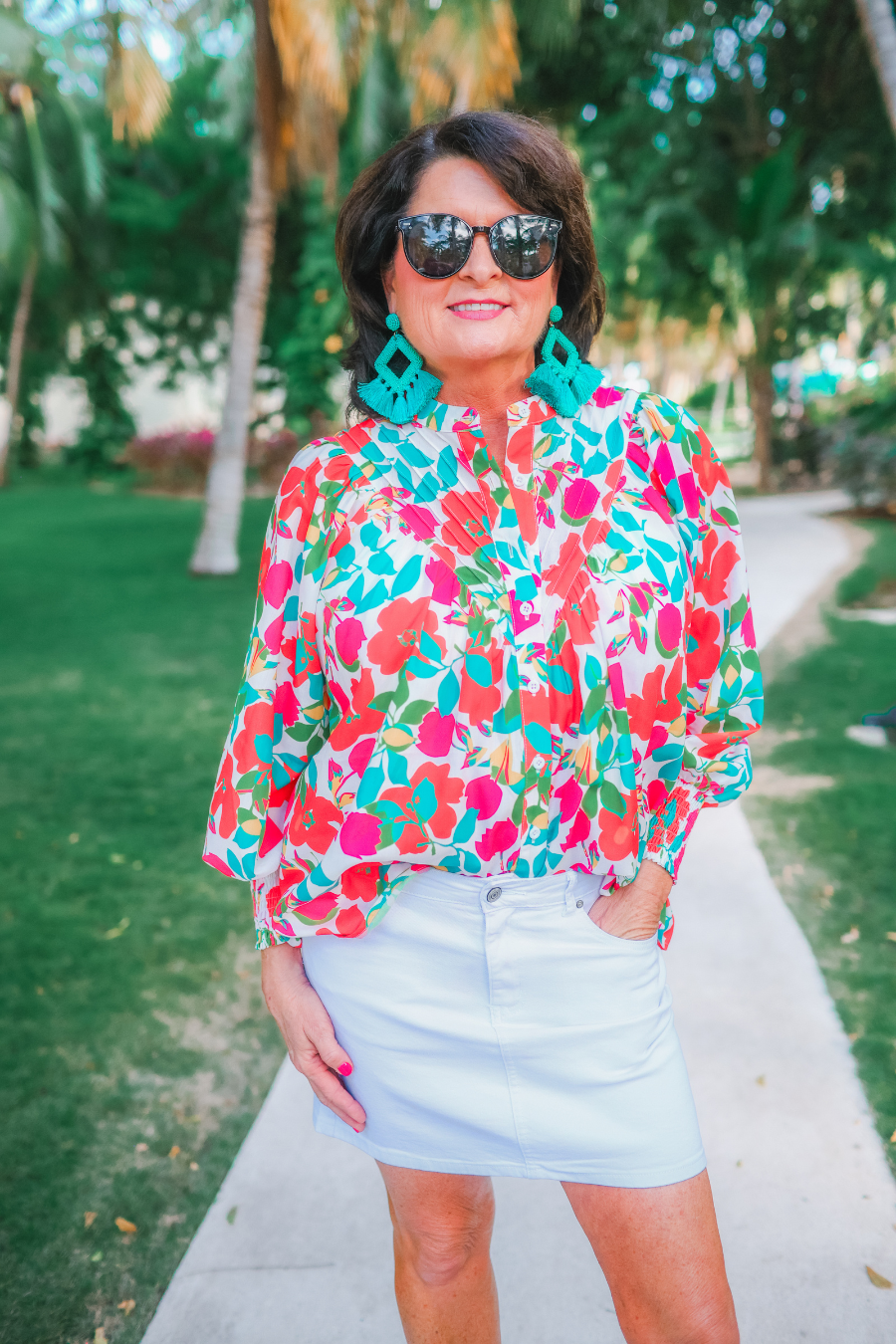 Katie Button Up Blouse