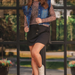 PREORDER- Keigan Mesh Top- Leopard