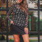 PREORDER- Keigan Mesh Top- White Bows