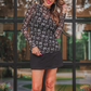 PREORDER- Keigan Mesh Top- White Bows