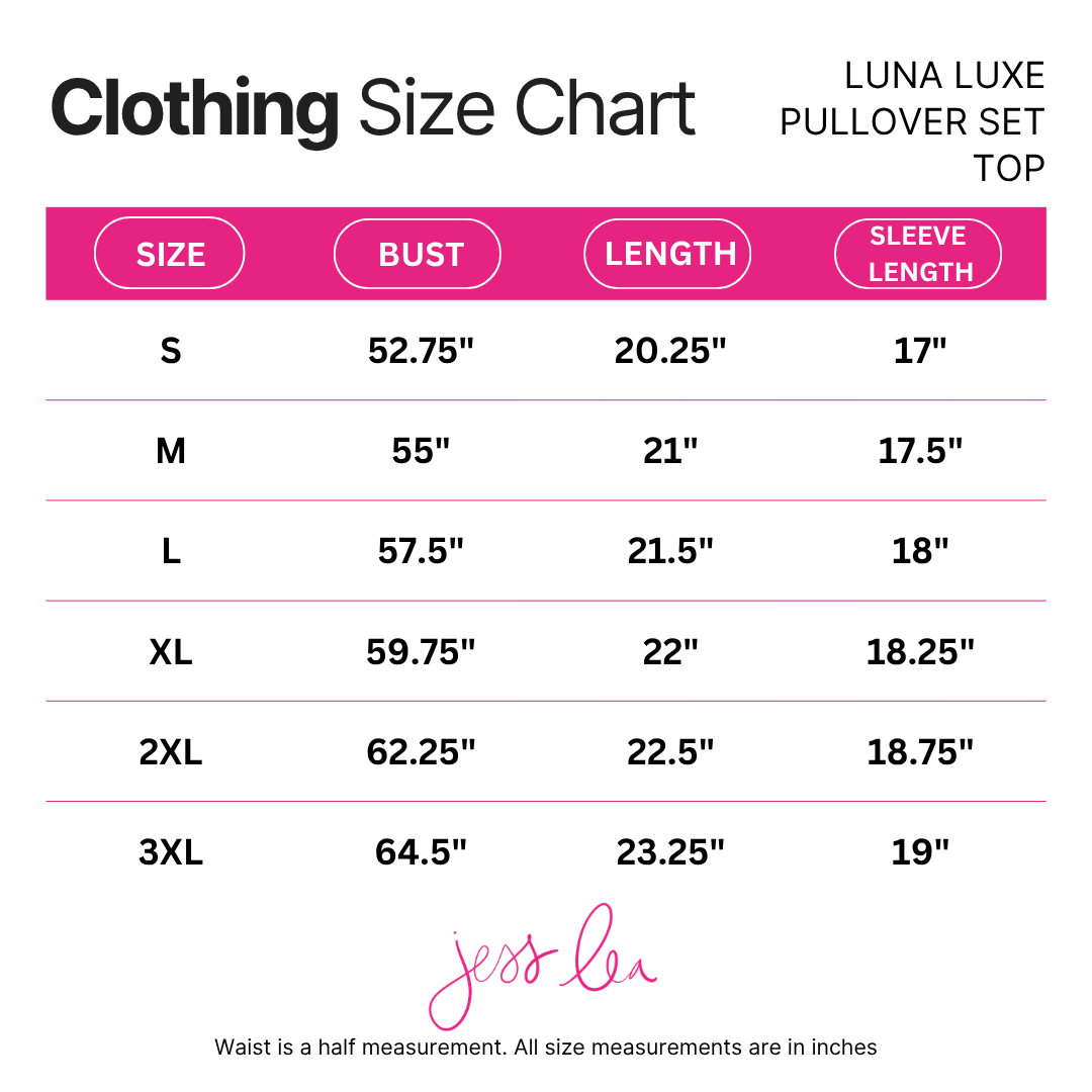 Luna Luxe Pullover Set- Pink Polka Dot