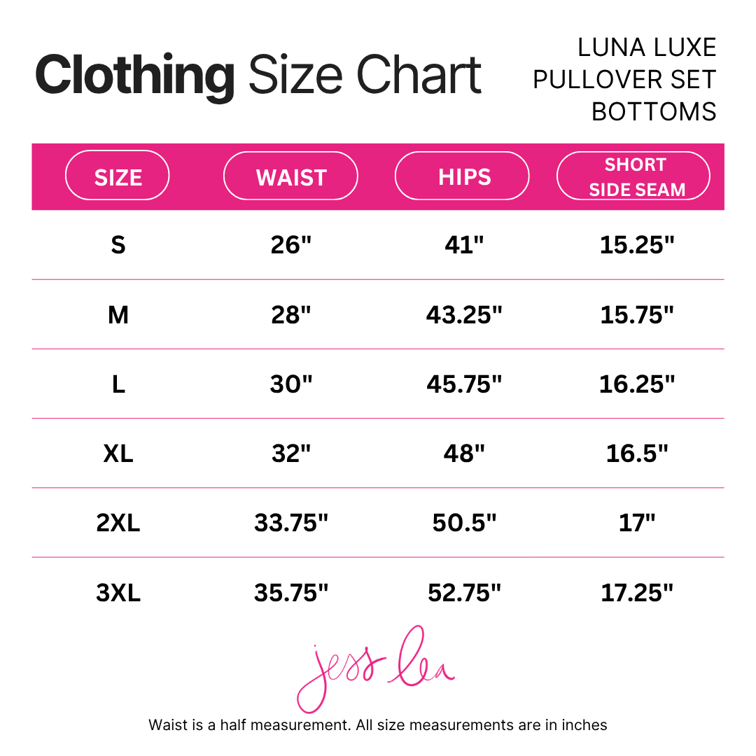 Luna Luxe Pullover Set- Pink Polka Dot
