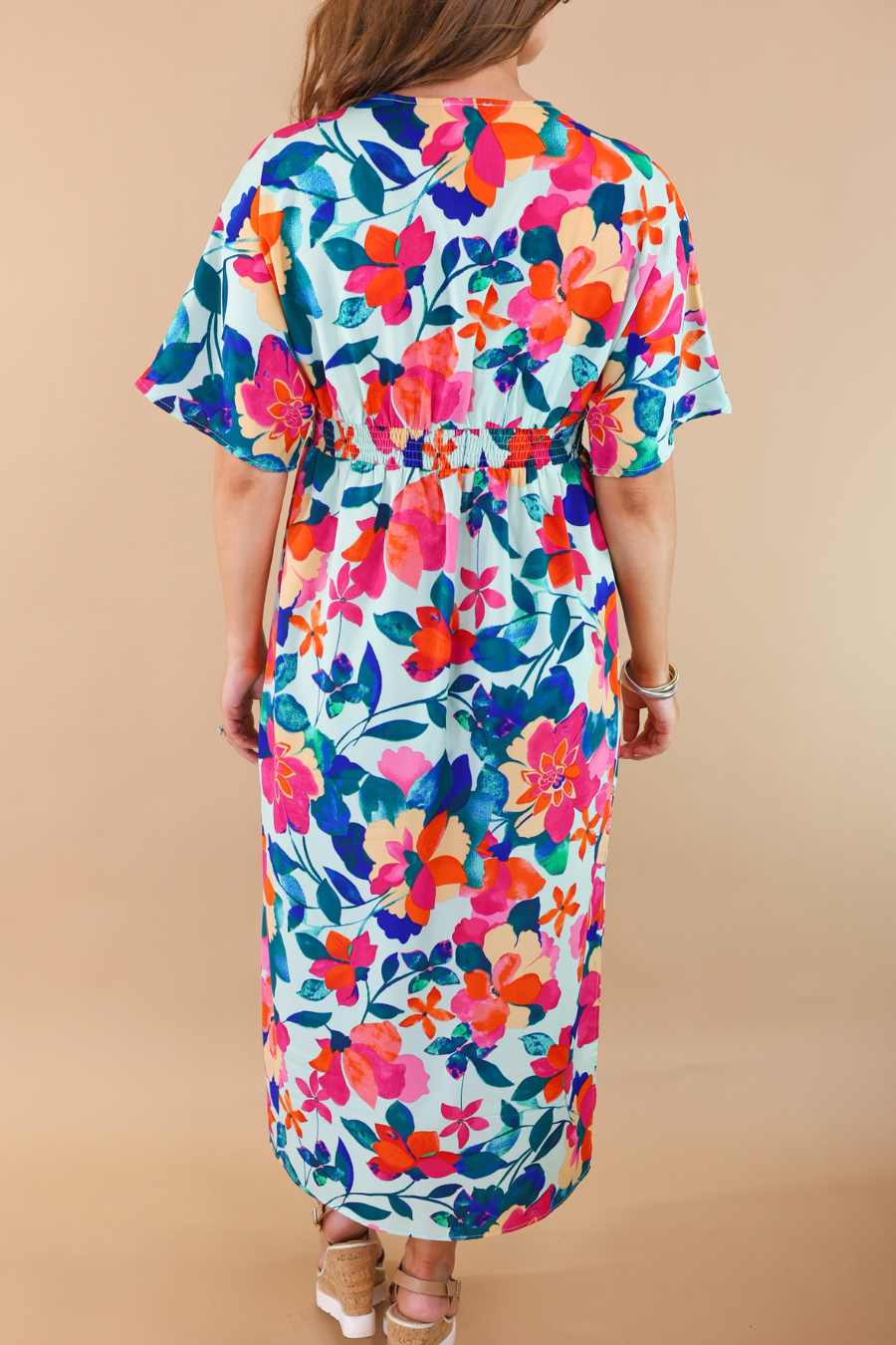 PREORDER-Ocean Mist Floral Dress