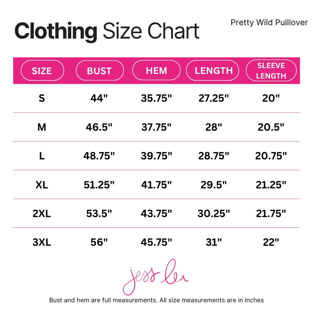 PREORDER- Pretty Wild Pullover- Oh Deer