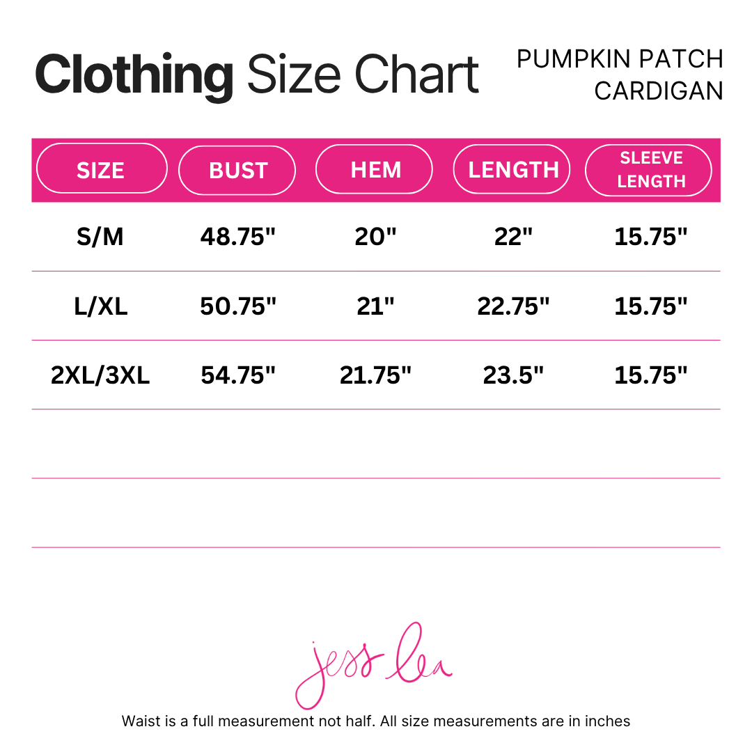 PREORDER- Pumpkin Patch Cardigan