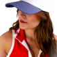 Mila Bow Hat, Red/Blue